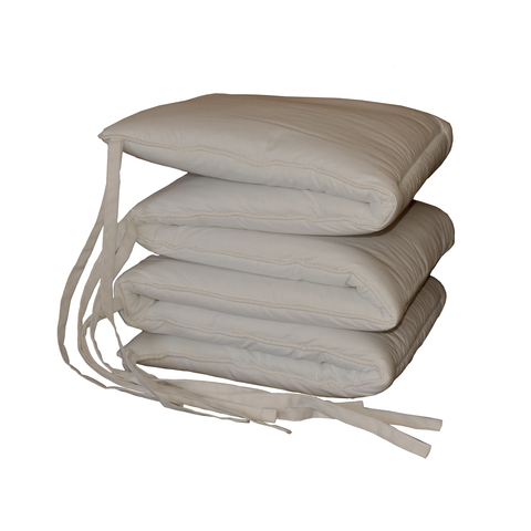Solid Stone Padded Cot Bumper