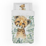 Cheetah Cot Set