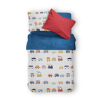 Trains kids duvet set