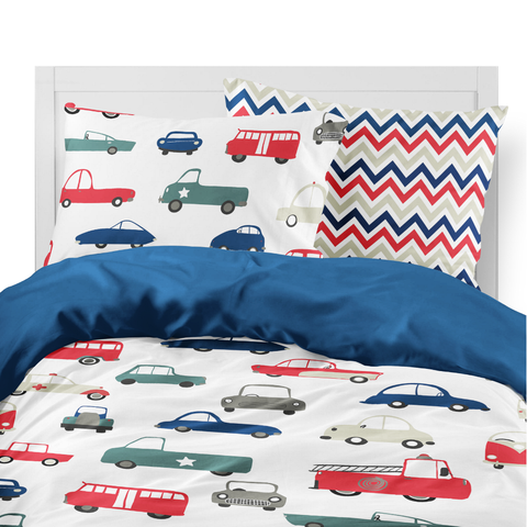 Traffic Granite Kids Duvet Set