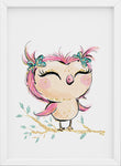 Owl Family Print Set