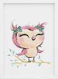 Owl Family Print Set