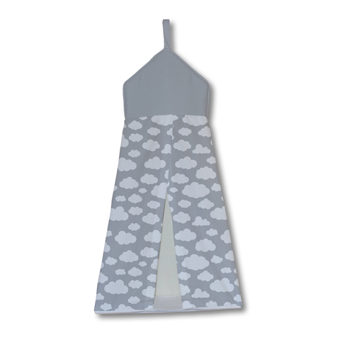 Grey Clouds Nappy Stacker