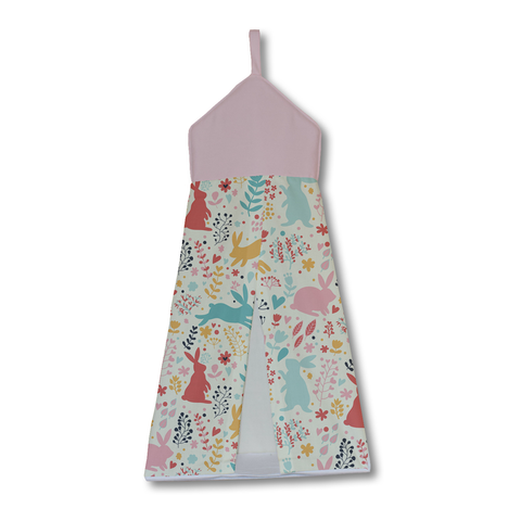 Pastel Spring Rabbits Nappy Stacker