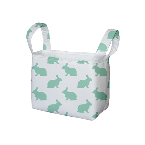 Mint Hop Fabric Storage Bin