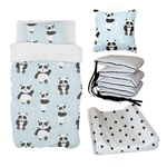 Blue Playful Panda Bale Set