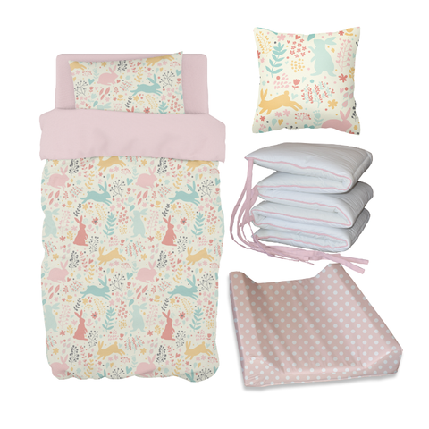Spring Rabbits Bale Set