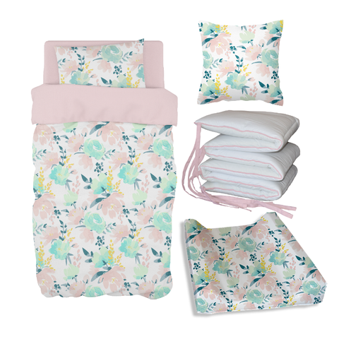 Watercolour Floral Bale Set