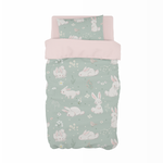 Meadow Hares Cot Duvet Set