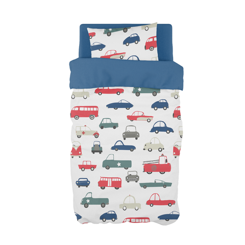 Granite Traffic Cot Duvet Set