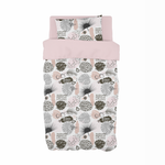 Tropical Blush Cot Duvet Set