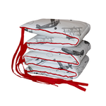 Grey Air Show Padded Cot Bumper