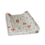 Fox and Bear Change Mat Cover
