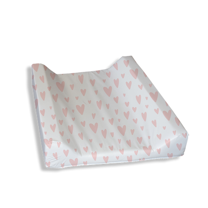 Hearts All Over Change Mat Cover