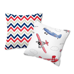 Red and Blue Air Show Scatter Cushion