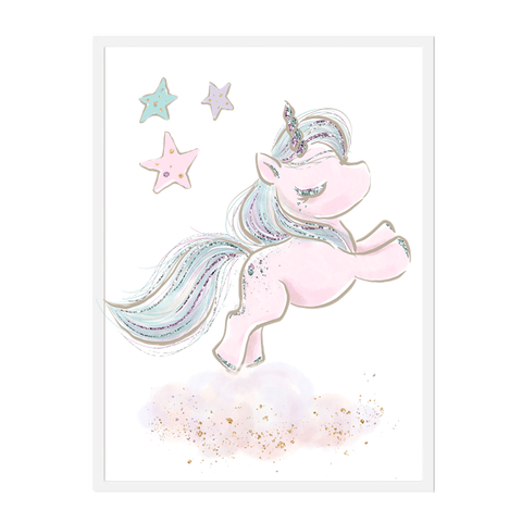 Dancing Unicorn Print