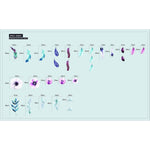 Wall Decal - Feathering Flowers