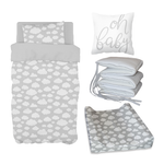 Grey Cloudy Bale Set