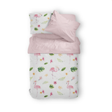 Tropical Flamingo Kids Duvet Set