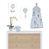 Blue Up and Away Nappy Stacker