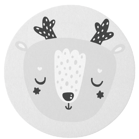 Deer Face Play Mat