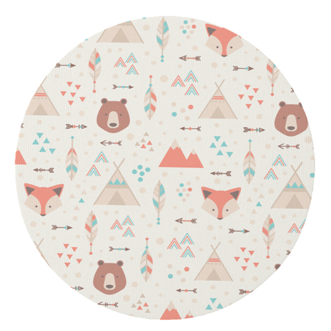 Fox and Bear Play Mat